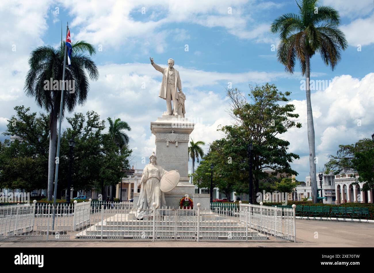 Mémorial à Jose Marti, Cienfuegos, site du patrimoine mondial de l'UNESCO, Cuba, Antilles, Caraïbes, Amérique centrale Copyright : EthelxDavies 685-2837 Banque D'Images