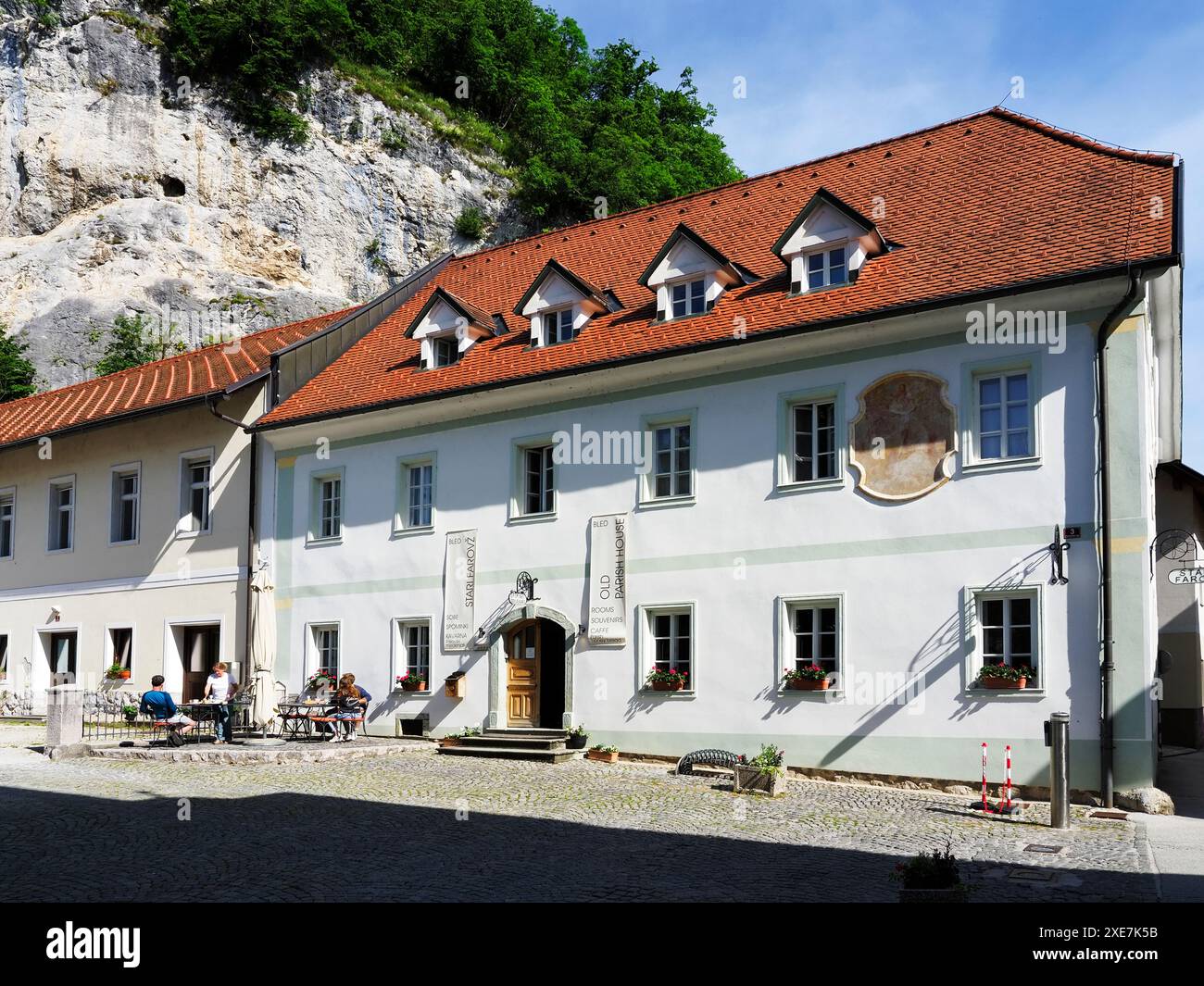 Old Parish House bed and breakfast à Bled Upper Carniola Slovénie Banque D'Images