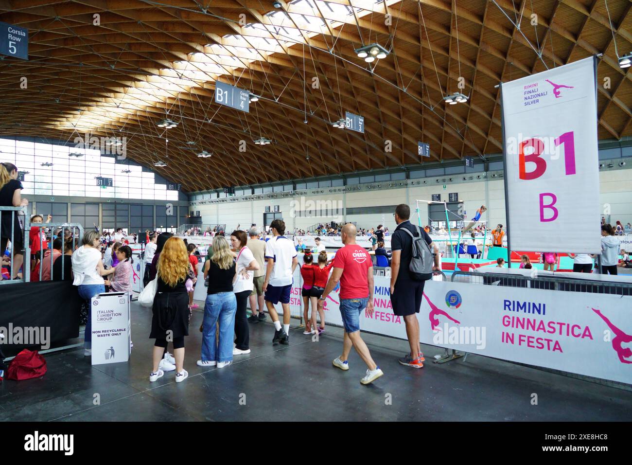 Gymnastique rythmique GINNASTICA IN FESTA 2024 - SUMMER EDITION Banque D'Images