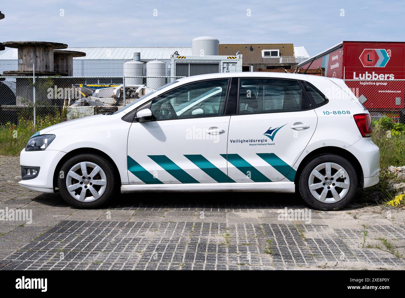 Veiligheidsregio (région de sécurité) Noord-Holland Noord Volkswagen Polo Banque D'Images