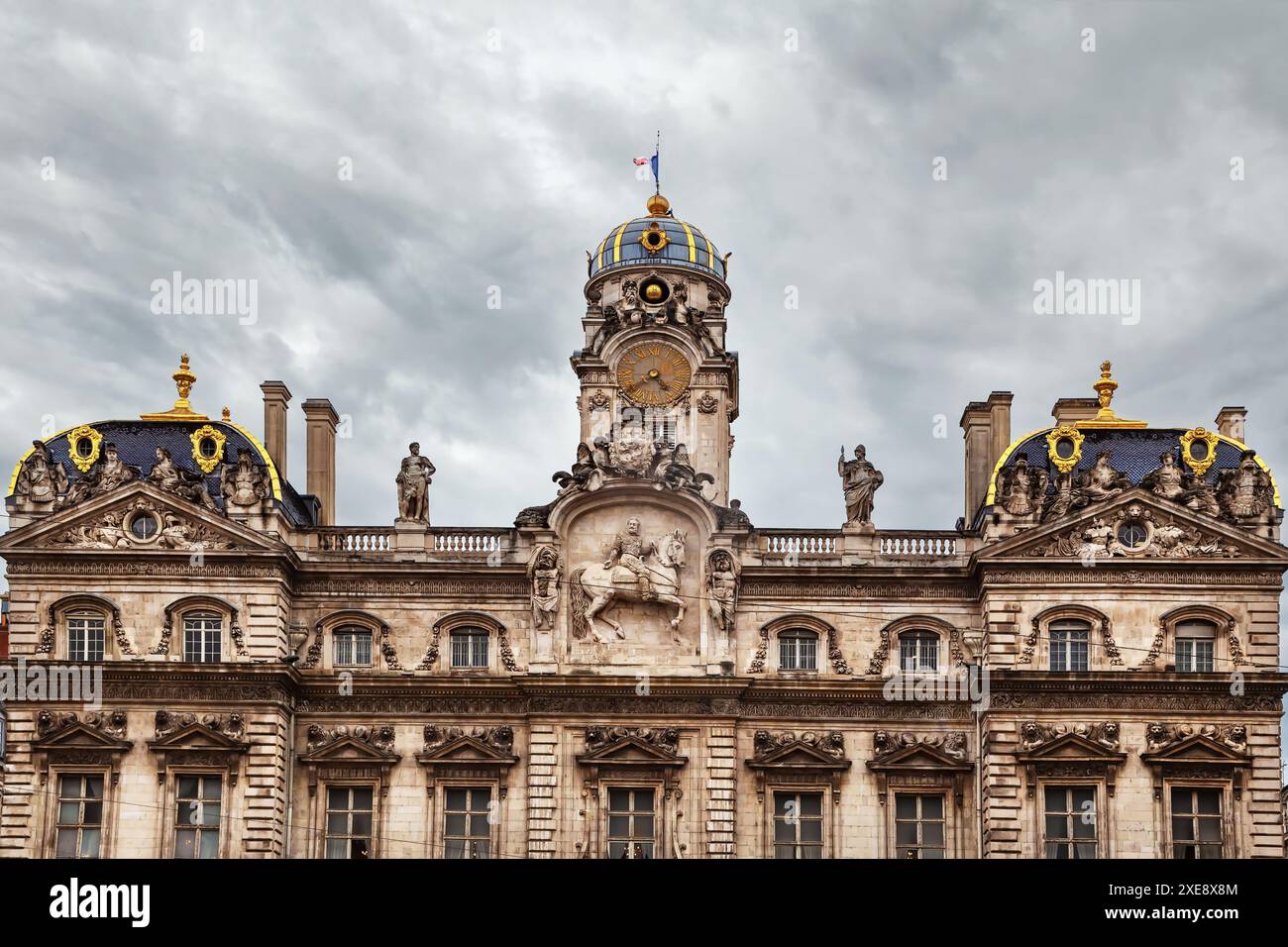 Hotel de Ville, Lyon, France Banque D'Images