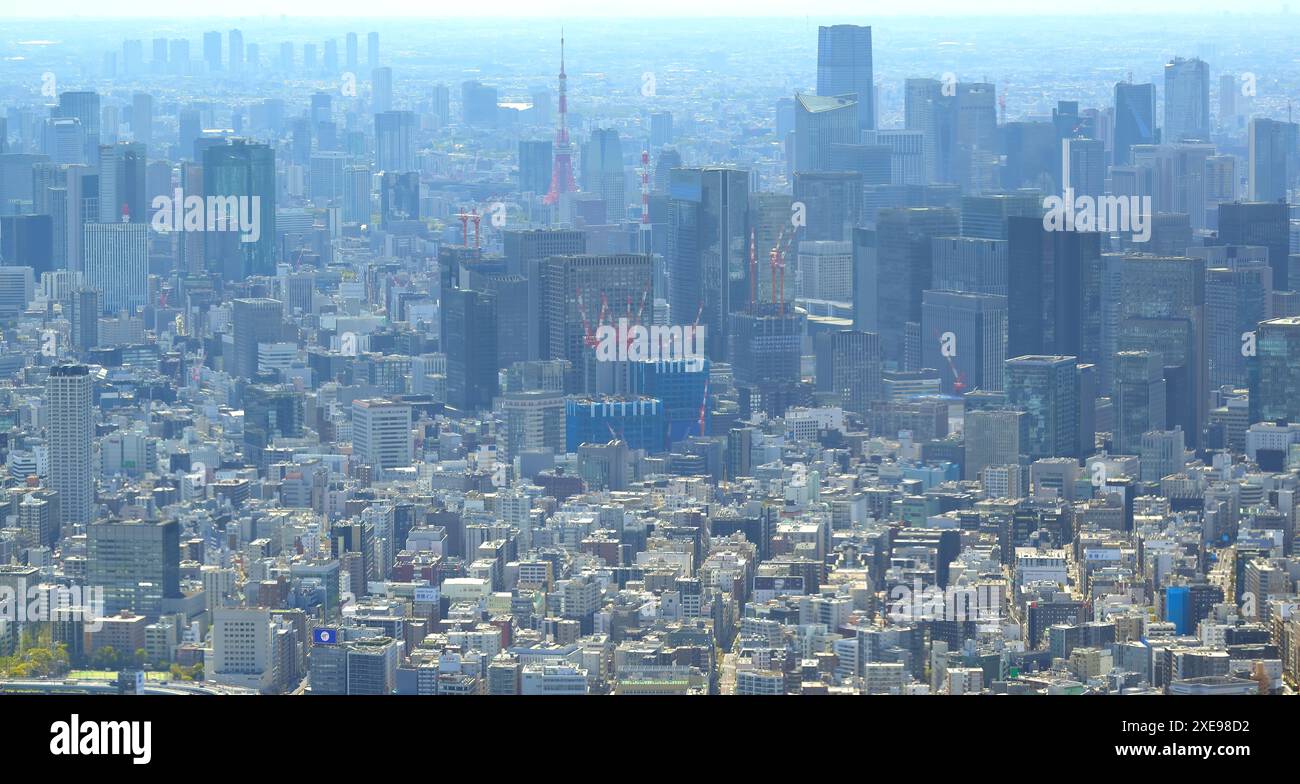 La capitale japonaise est une mégapole mondiale, Tokyo JP Banque D'Images