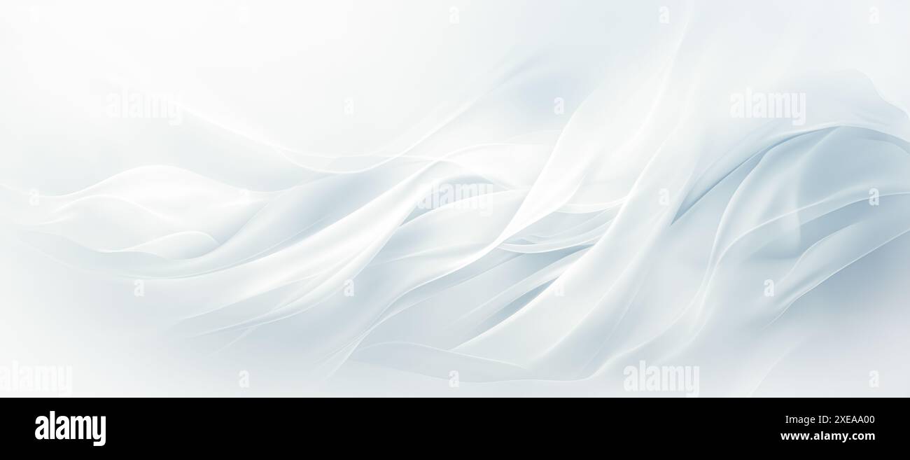 Fond blanc clair 3D. Banque D'Images