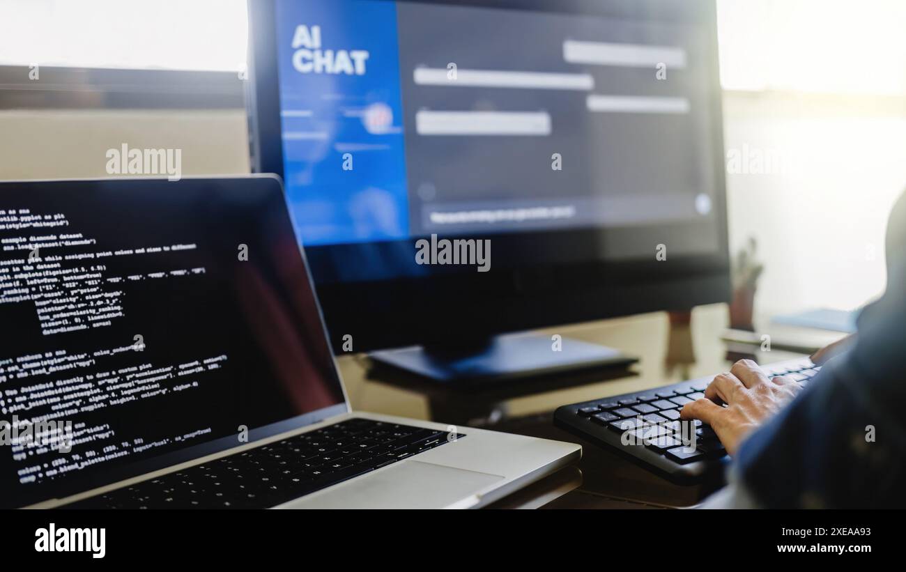 Ai chat bot programmeur utilisant l intelligence artificielle