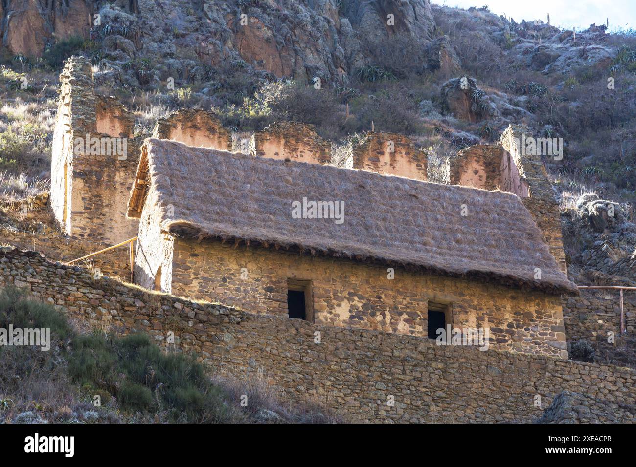 Ruines Incas Banque D'Images