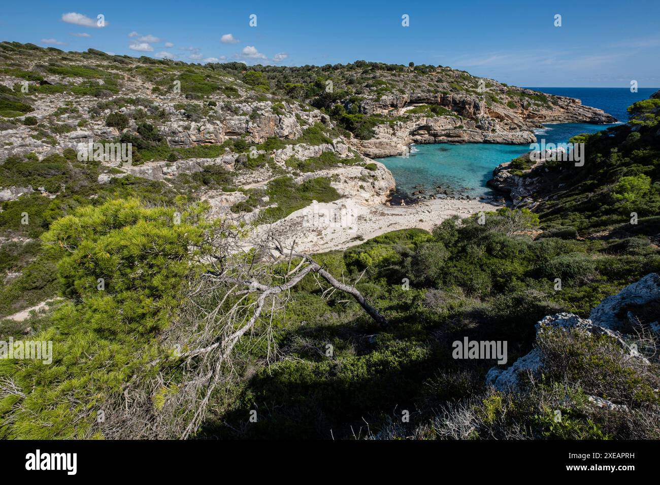 Cala Mírmols Banque D'Images