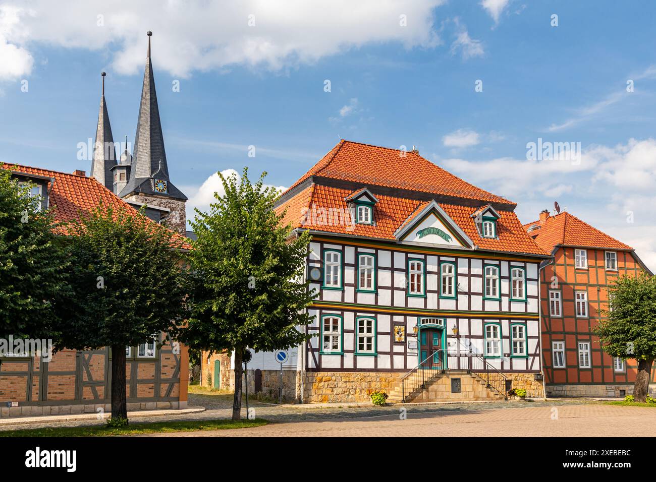 Impressions de Derenburg Harz Banque D'Images
