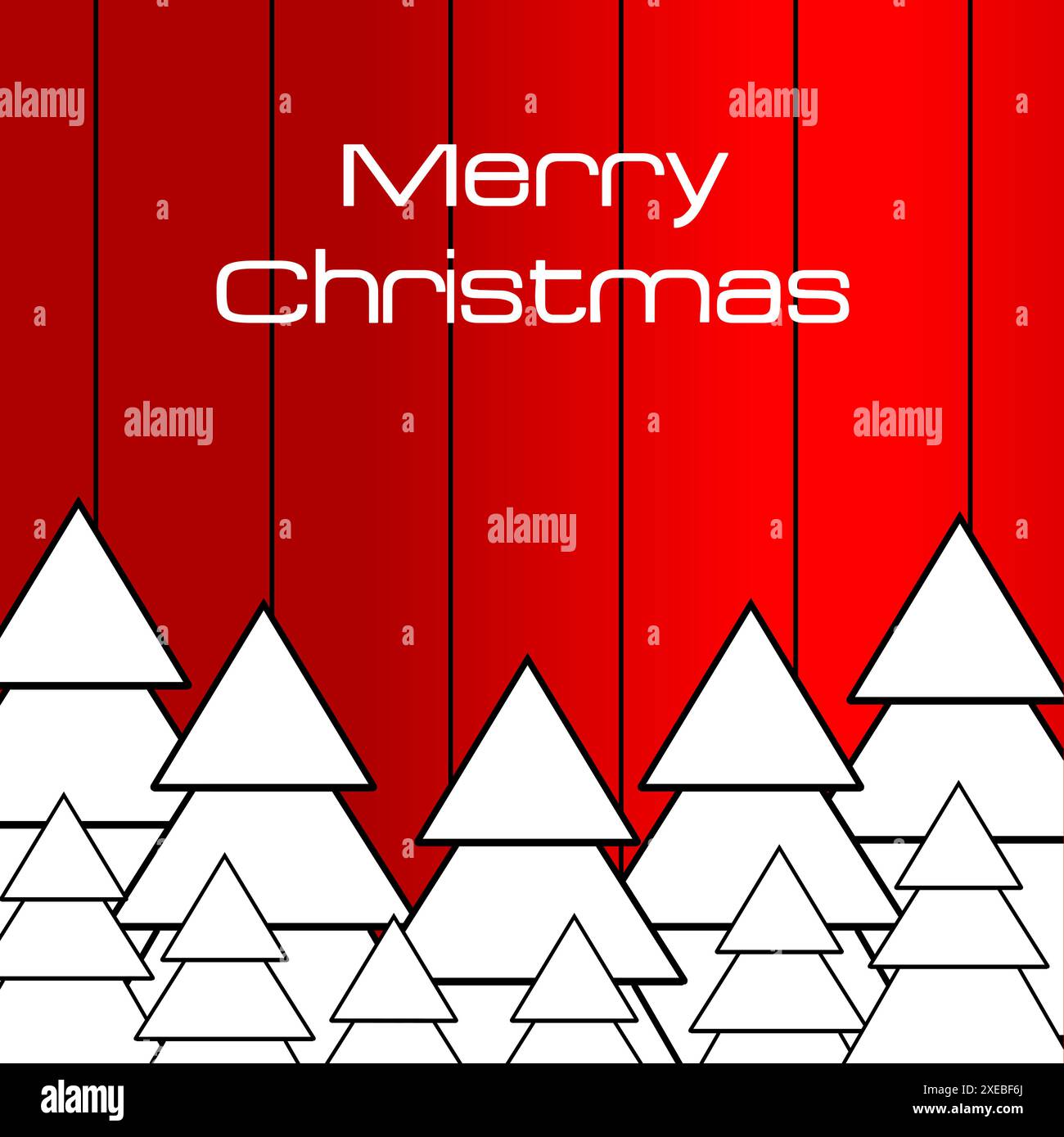 Joyeux Noël carte de voeux, bannière, affiche. Fond vintage avec typographie et éléments Illustration de Vecteur