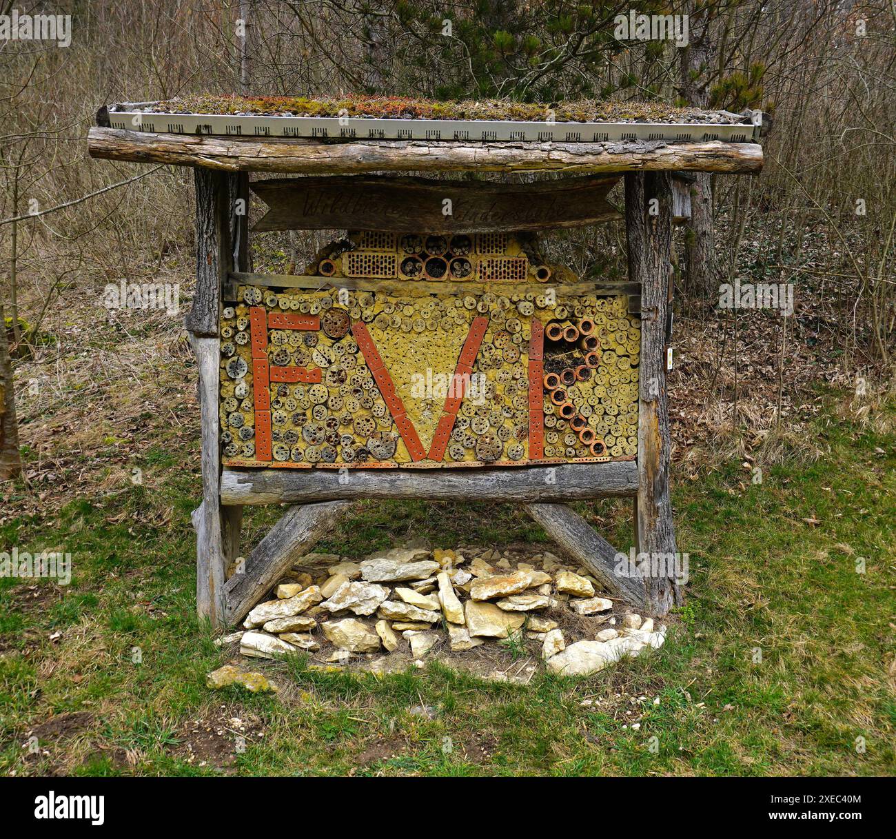 Abris à insectes; Banque D'Images