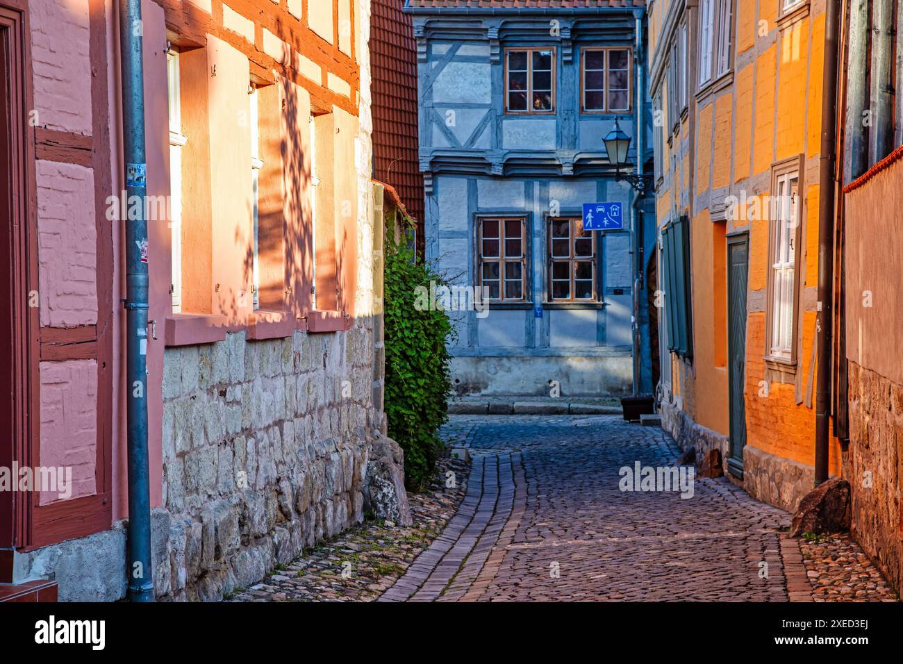 Photos de la ville classée au patrimoine mondial de Quedlinburg Harz Banque D'Images