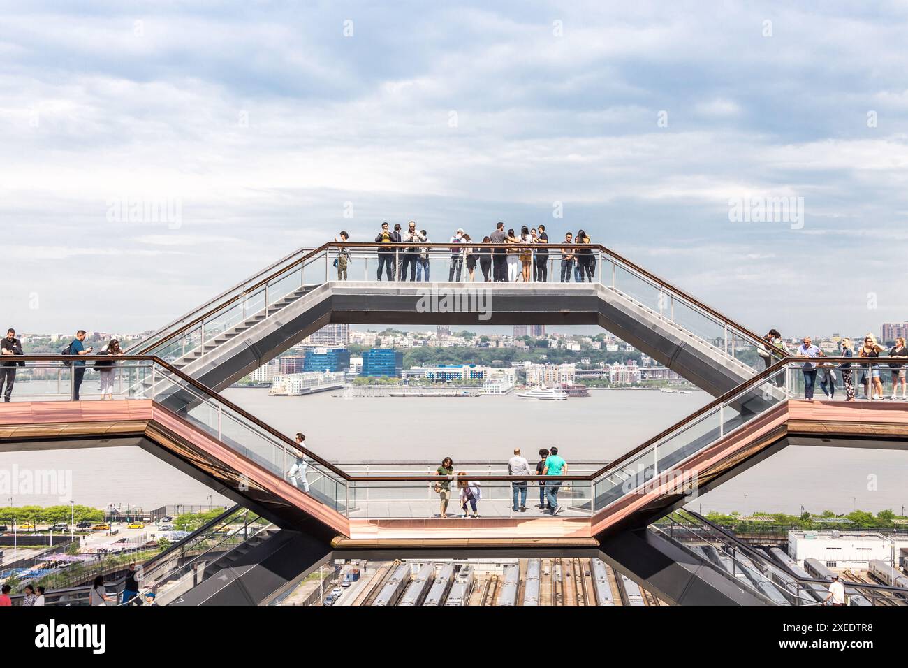 New York City, NY, États-Unis - 17 mai 2019 : le navire, également connu sous le nom d'escalier Hudson Yards Banque D'Images