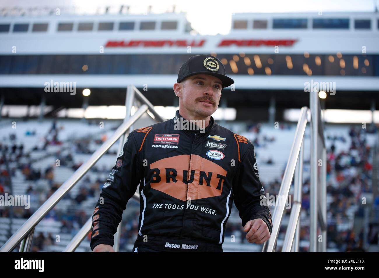 NASCAR Craftsman Truck Series : avril 05 long John Silver's 200 Banque D'Images