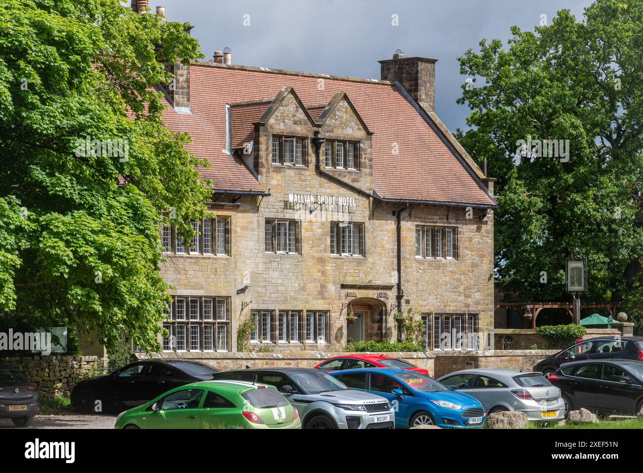 Mallyan Spout Hotel, hôtel de campagne offrant un hébergement à Goathland, Yorkshire du Nord, Angleterre, Royaume-Uni Banque D'Images