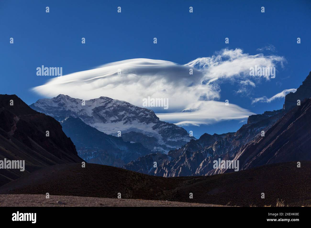 Aconcagua Banque D'Images