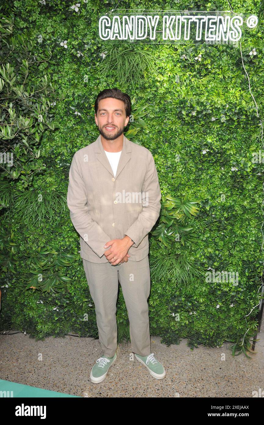 Ed Williams au Candy Kittens Candy Day Summer Bash, 100 Barrington, Barrington Road, le jeudi 27 juin 2024 à Londres, Angleterre, Royaume-Uni. CASQUETTE/CANETTE ©CANETTE/ Banque D'Images