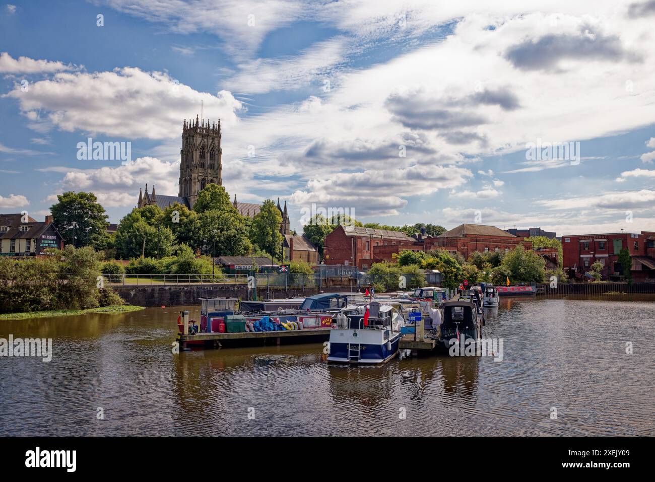 Doncaster Waterside Banque D'Images