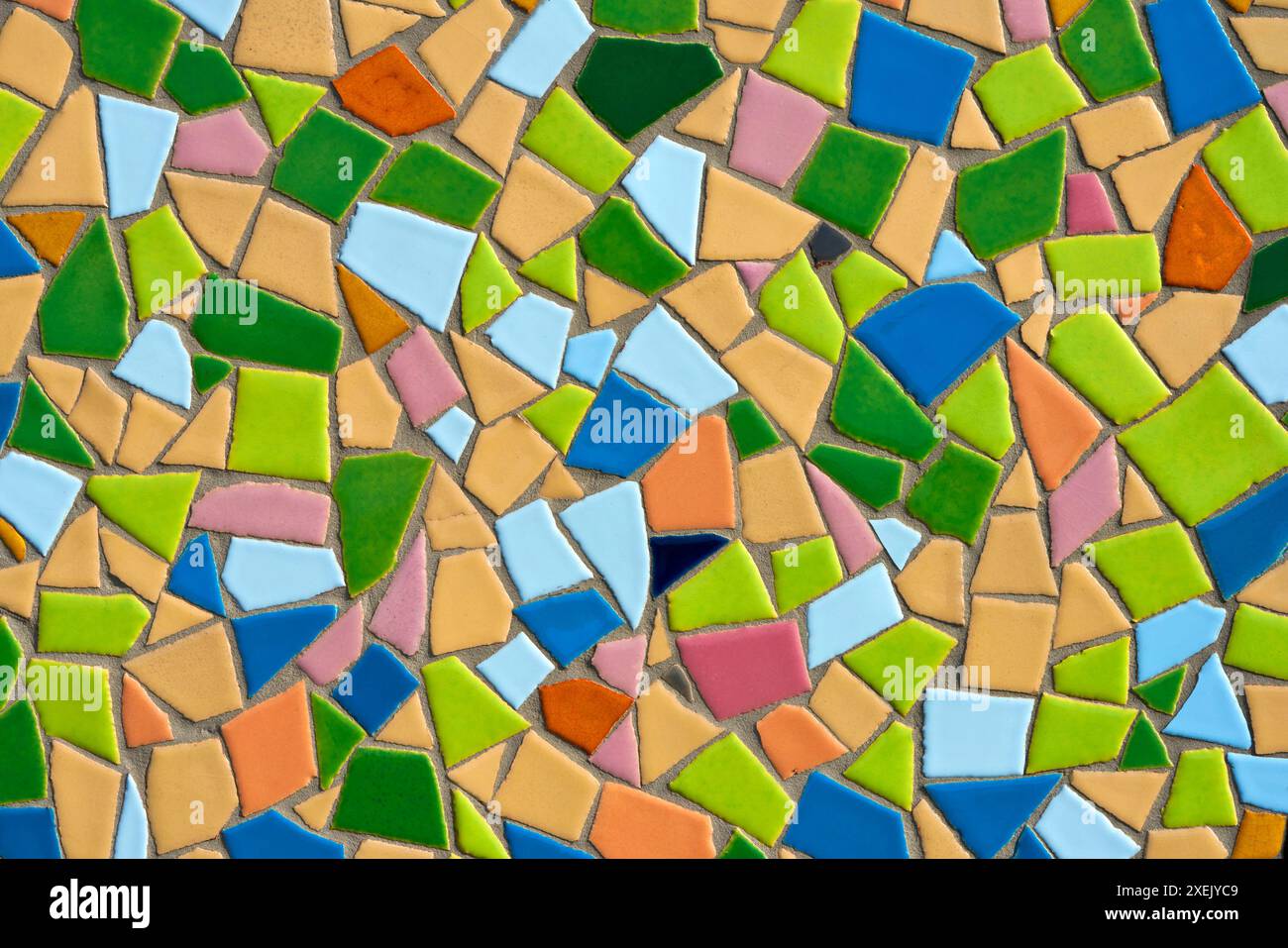 Fond coloré de mosaïque en céramique Banque D'Images