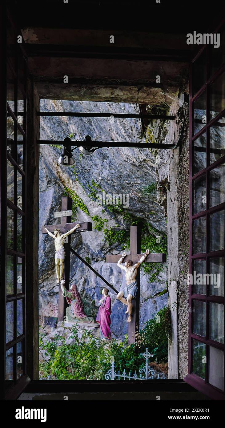 Crucifixion Banque D'Images