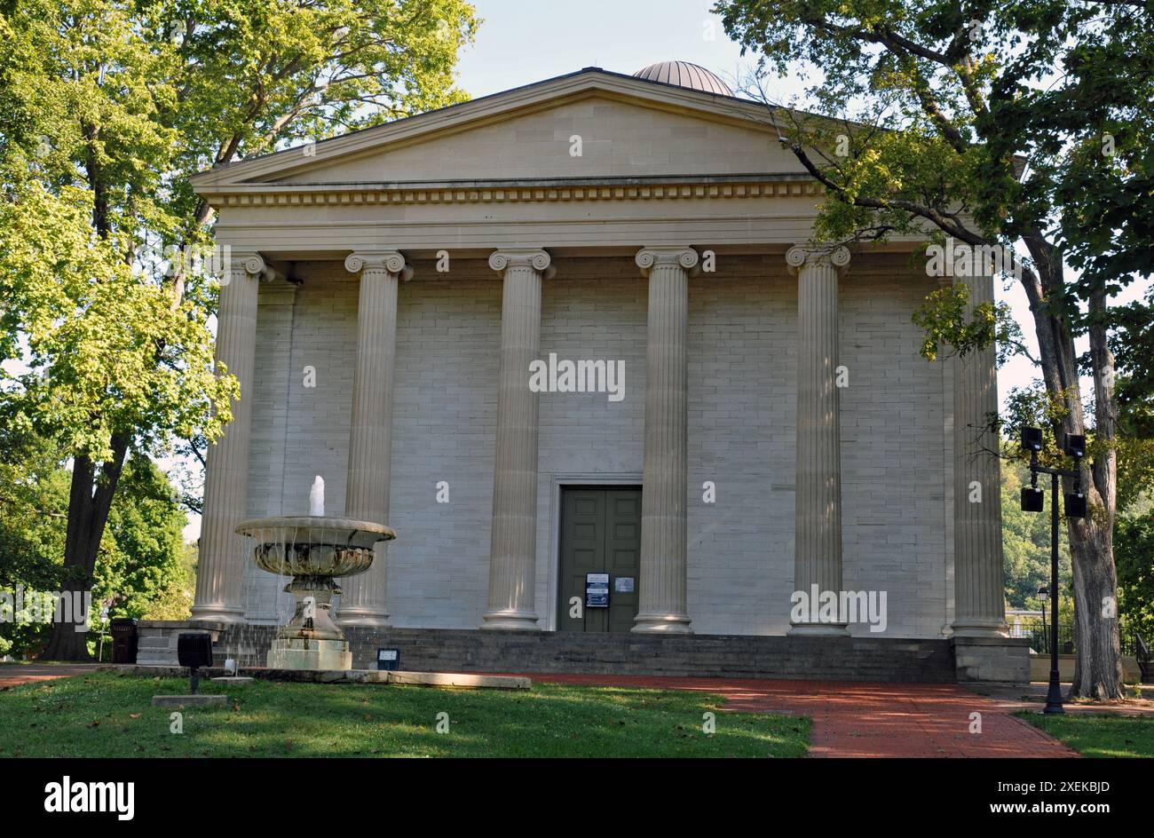 L'ancien Capitole de Frankfort a abrité l'Assemblée générale du Kentucky de 1830 à 1910, et est maintenant un musée. Banque D'Images