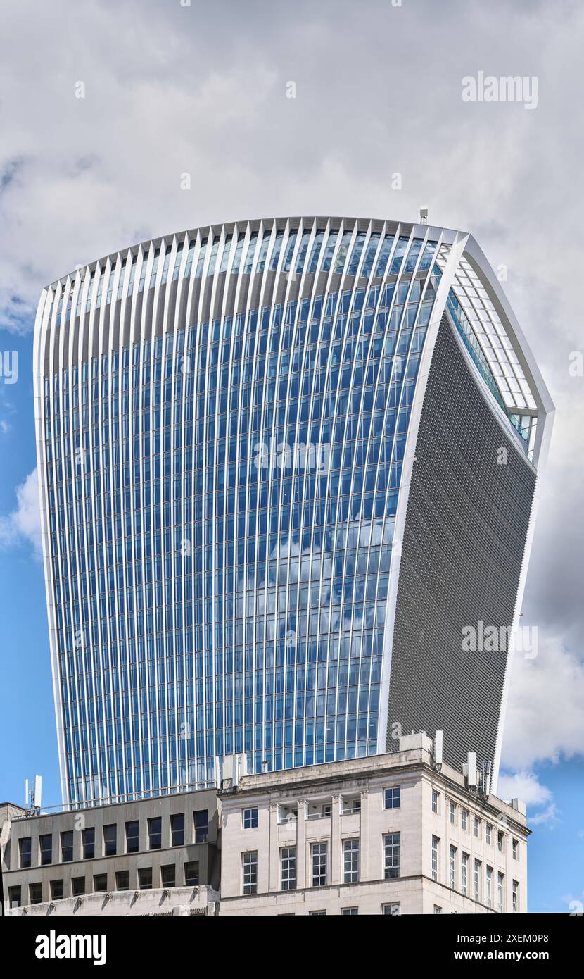 Walkie Talkie Building, 20 Fenchurch Street, Londres, Angleterre. Banque D'Images