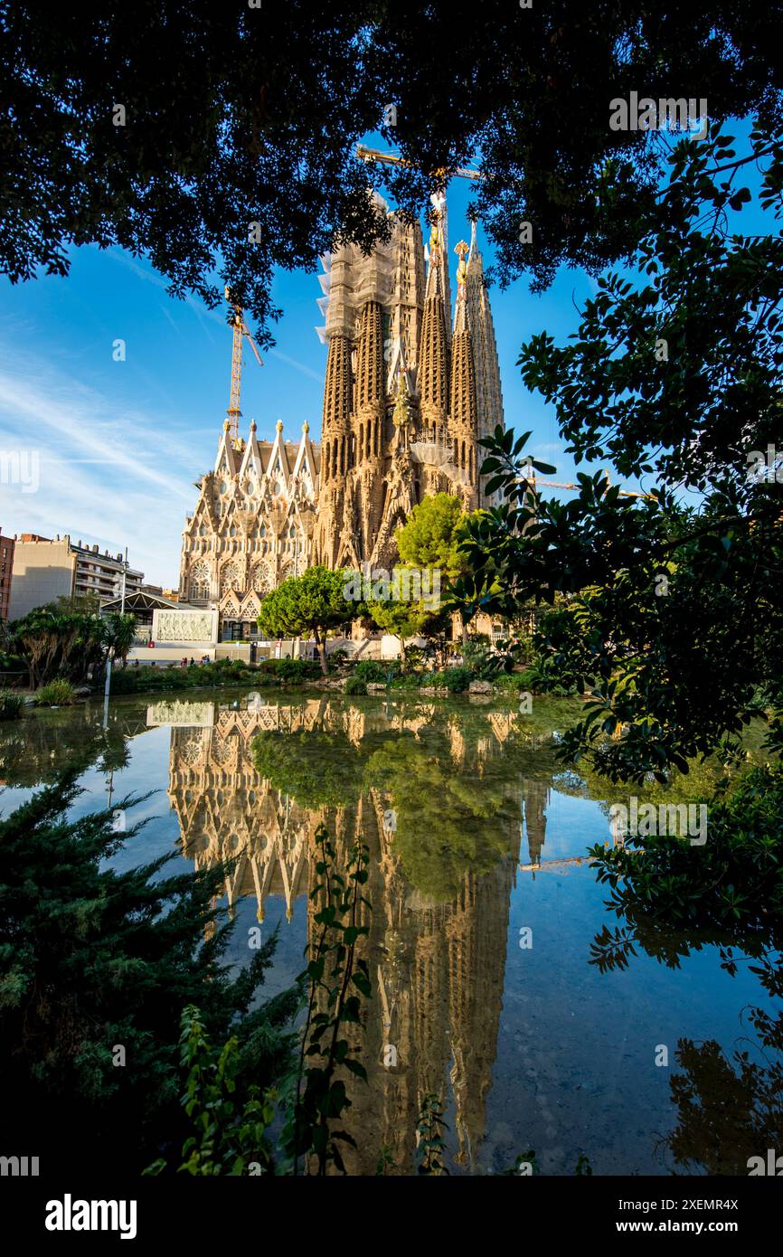 Carte Postale Sagrada Família – Barcelone – Espagne – Voyagée