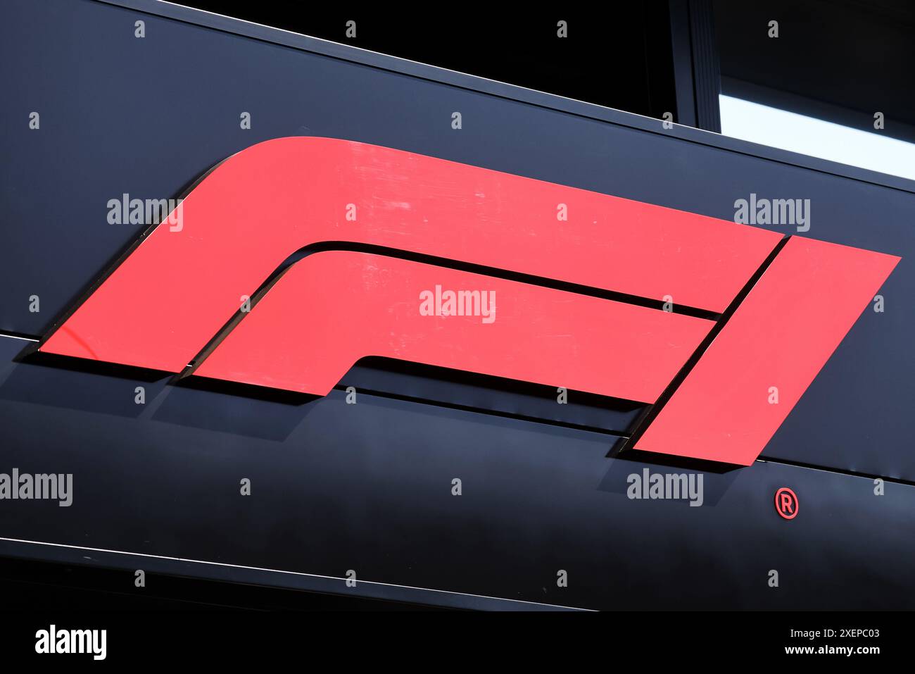 Spielberg, Autriche. 29 juin 2024. Logo F1. 29.06.2024. Championnat du monde de formule 1, Rd 11, Grand Prix d'Autriche, Spielberg, Autriche, sprint et journée de qualification. Le crédit photo devrait se lire : XPB/Alamy Live News. Banque D'Images