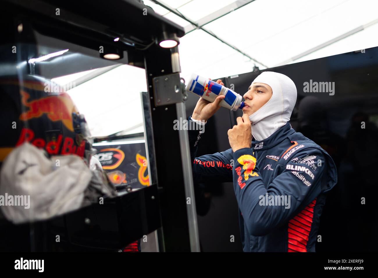 Spielberg, Autriche. 29 juin 2024. MARTI Pepe (spa), Campos Racing, Dallara F2 2024, portrait lors de la 7ème manche du Championnat FIA de formule 2 2024 du 28 au 30 juin 2024 sur le Red Bull Ring, à Spielberg, Autriche - photo Sebastian Rozendaal/Agence photo néerlandaise/DPPI crédit : DPPI Media/Alamy Live News Banque D'Images