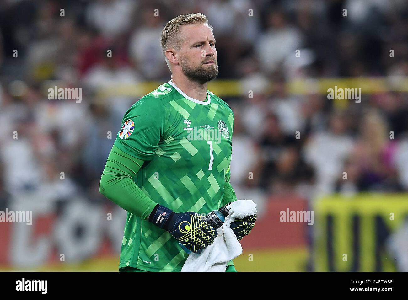 Dortmund, Allemagne. 29 juin 2024. Fussball UEFA EURO 2024 Achtelfinale Deutschland - Daenemark AM 29.06.2024 im BVB Stadion Dortmund in Dortmund Kasper Schmeichel ( Daenemark ) Foto : Revierfoto crédit : ddp Media GmbH/Alamy Live News Banque D'Images