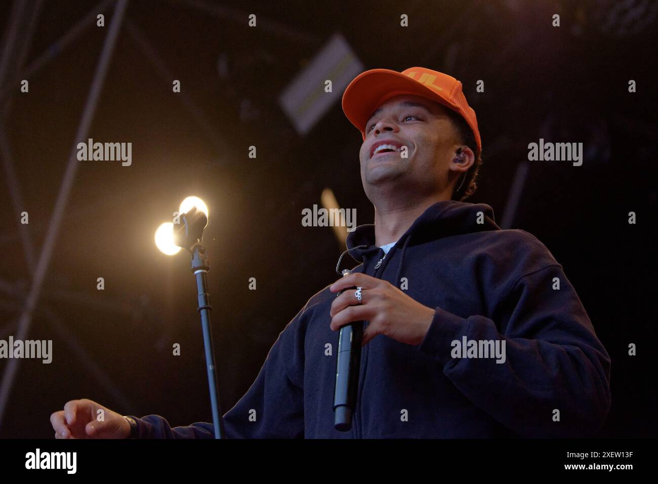 Southampton, Hampshire, Royaume-Uni. 29 juin 2024. Loyle Carner, Southampton Summer sessions, Southampton, Hampshire, Royaume-Uni, 29/06/2024, Credit:Michael Palmer/Alamy Live News Banque D'Images