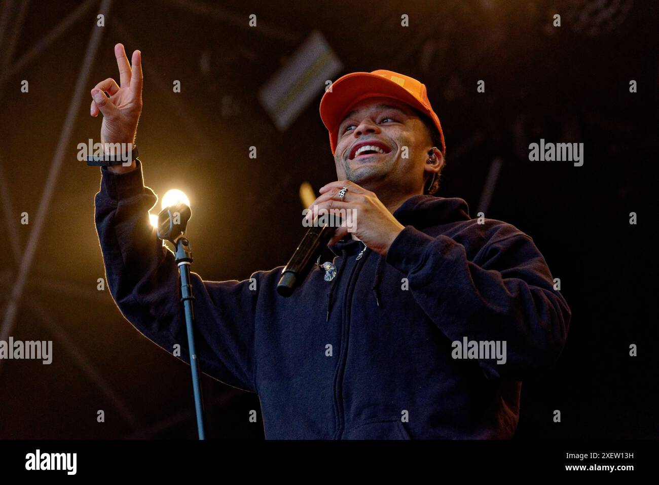 Southampton, Hampshire, Royaume-Uni. 29 juin 2024. Loyle Carner, Southampton Summer sessions, Southampton, Hampshire, Royaume-Uni, 29/06/2024, Credit:Michael Palmer/Alamy Live News Banque D'Images