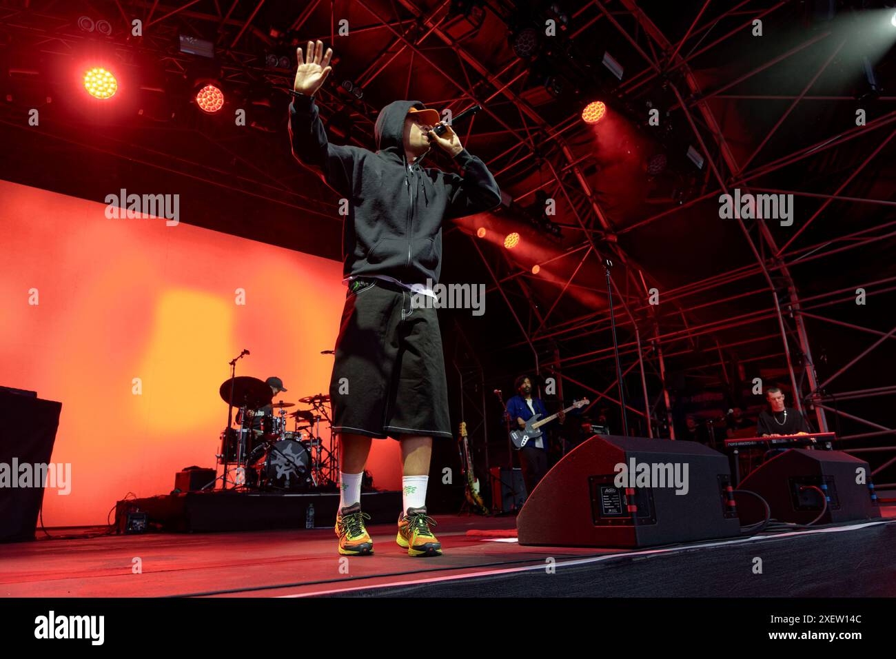 Southampton, Hampshire, Royaume-Uni. 29 juin 2024. Loyle Carner, Southampton Summer sessions, Southampton, Hampshire, Royaume-Uni, 29/06/2024, Credit:Michael Palmer/Alamy Live News Banque D'Images