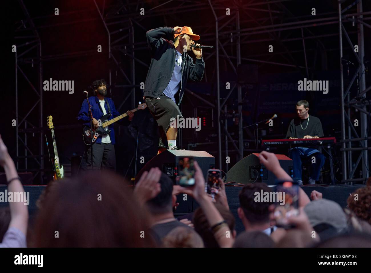 Southampton, Hampshire, Royaume-Uni. 29 juin 2024. Loyle Carner, Southampton Summer sessions, Southampton, Hampshire, Royaume-Uni, 29/06/2024, Credit:Michael Palmer/Alamy Live News Banque D'Images