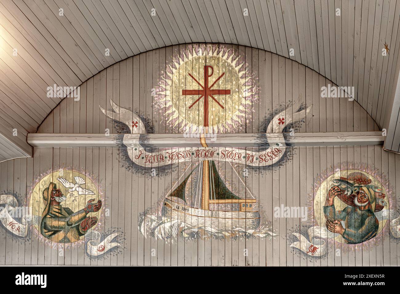 Intérieur de l'église suédoise i Skagen, Danemark, 29 mai 2024 Banque D'Images