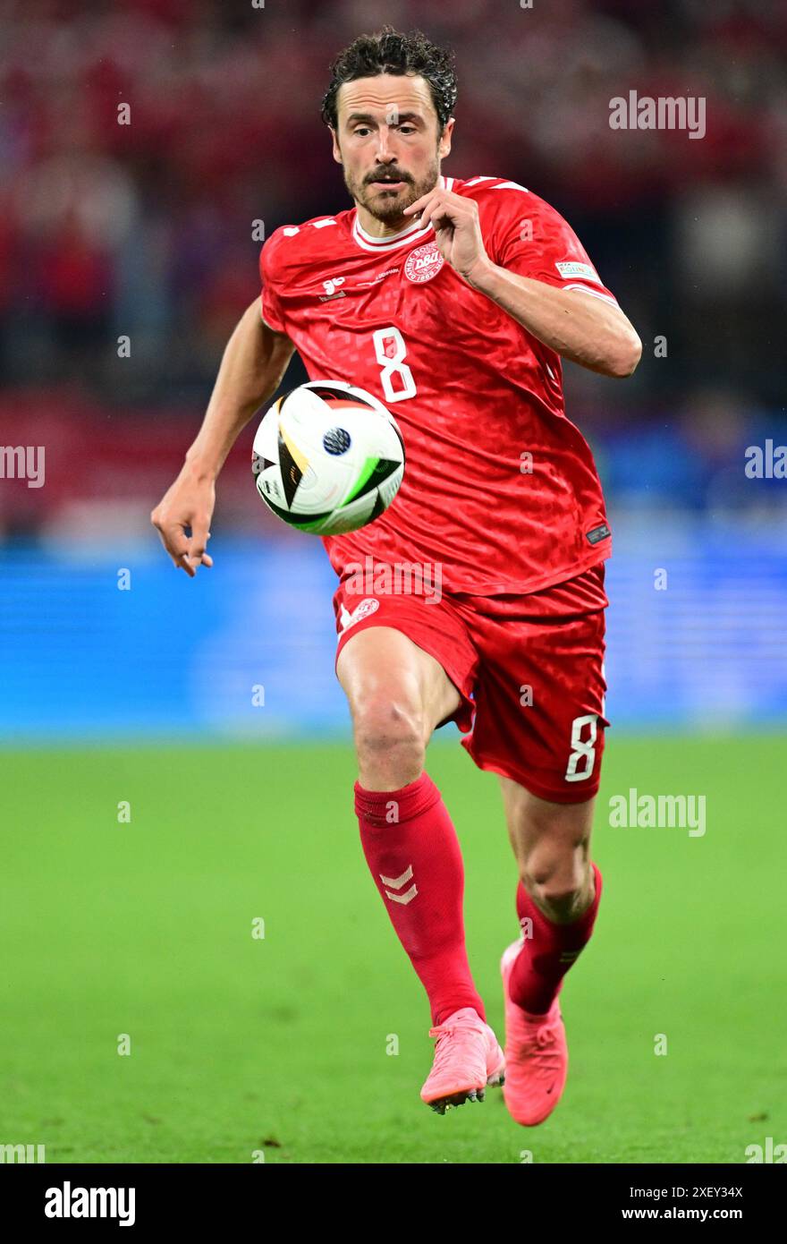 Thomas Delaney (Daenemark) Dortmund, 29.06.2024, Fussball, UEFA EURO 2024 in Deutschland, Achtelfinale, Deutschland - Daenemark/PRESSINPHOTO crédit : PRESSINPHOTO SPORT AGENCY/Alamy Live News Banque D'Images