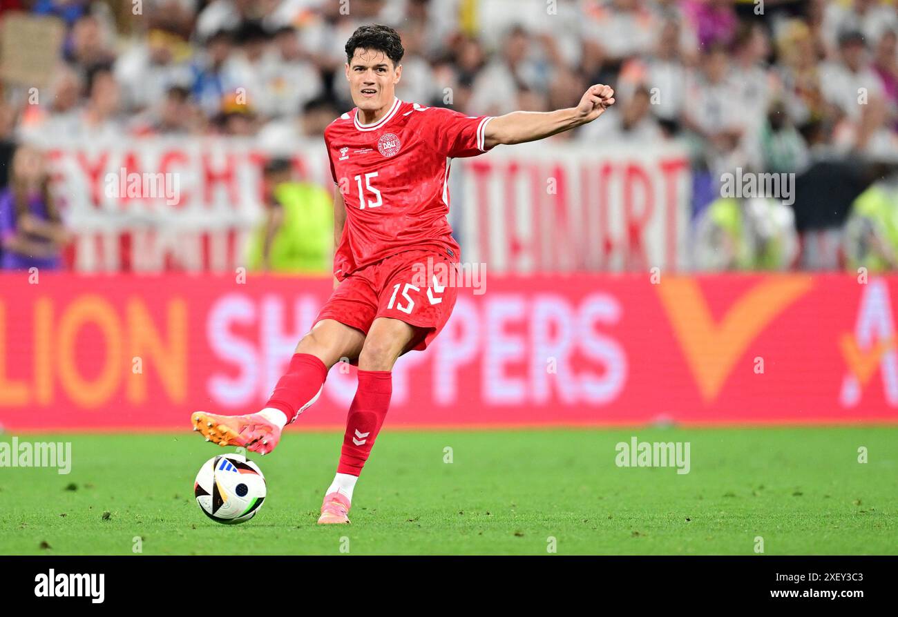 Christian Noergaard (Daenemark) Dortmund, 29.06.2024, Fussball, UEFA EURO 2024 in Deutschland, Achtelfinale, Deutschland - Daenemark/PRESSINPHOTO crédit : PRESSINPHOTO SPORT AGENCY/Alamy Live News Banque D'Images