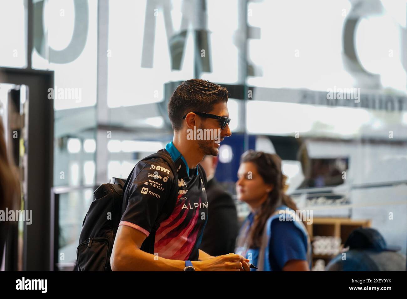 Esteban Ocon (FRA) - Alpine F1 Team - Alpine A524 - Renault pendant la journée de course du Grand Prix d'Autriche de formule 1 Qatar Airways 2024, RedBull Ring, Spielberg, Autriche 30 juin 2024 Banque D'Images