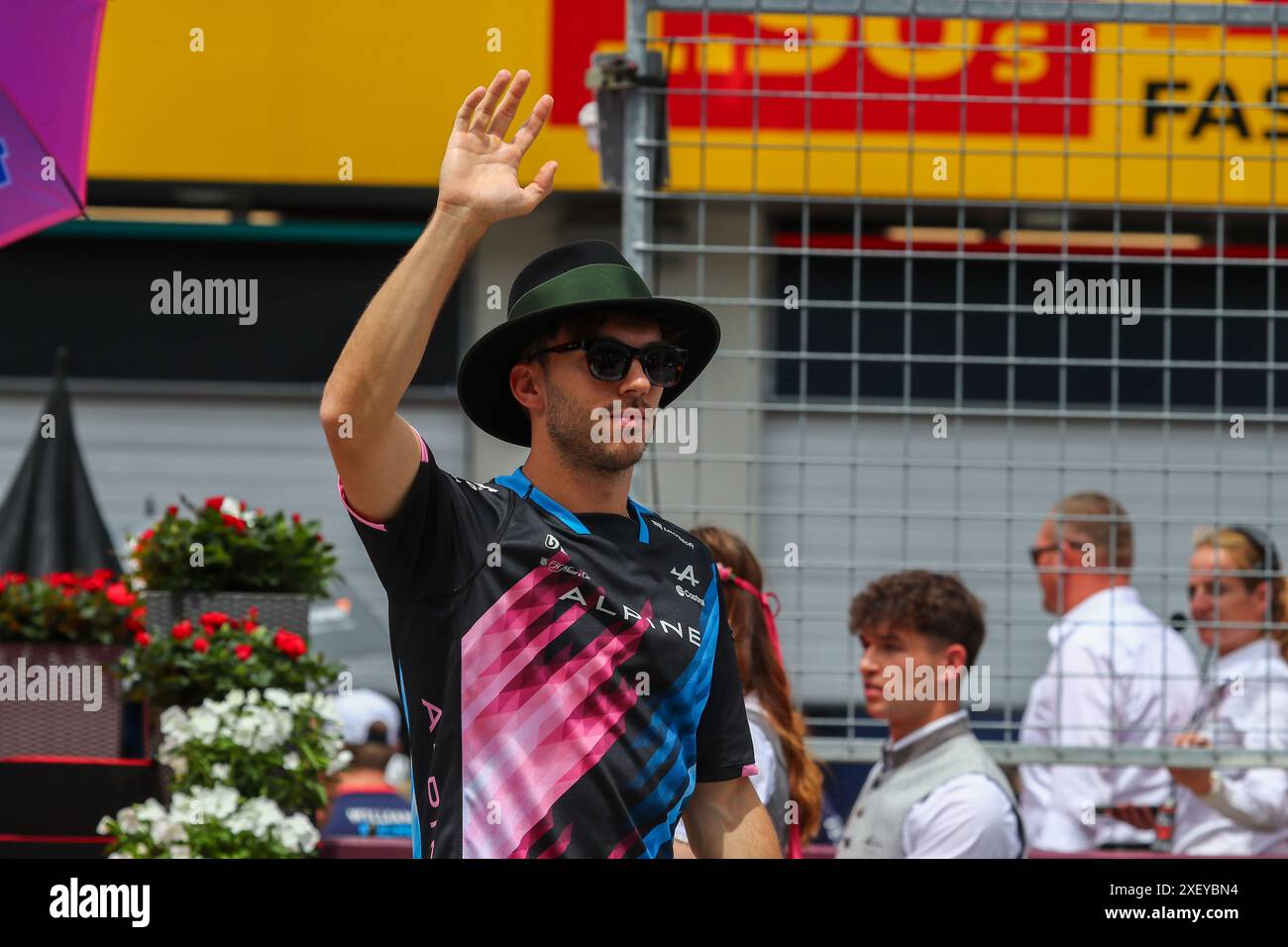 Pierre Gasly (FRA) - Alpine F1 Team - Alpine A524 - Renault lors de la journée de course de formule 1 Qatar Airways Austrian Grand Prix 2024, RedBull Ring, Spielberg, Autriche 30 juin 2024 Banque D'Images