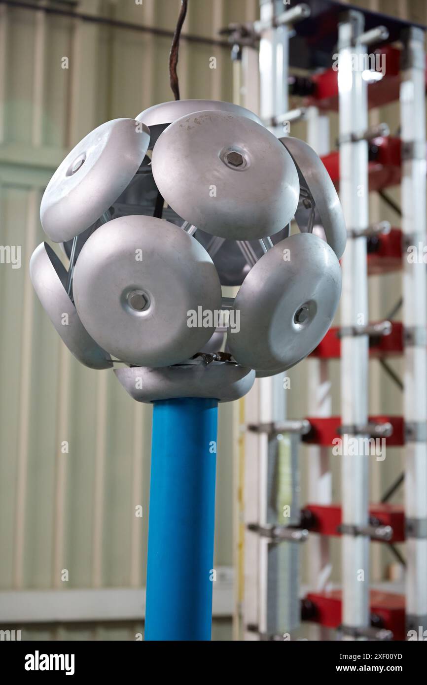 Laboratoire électrique haute tension. Certification des équipements électriques. Services technologiques à l'industrie. TECNALIA recherche & innovation, BIZKAIA, Banque D'Images