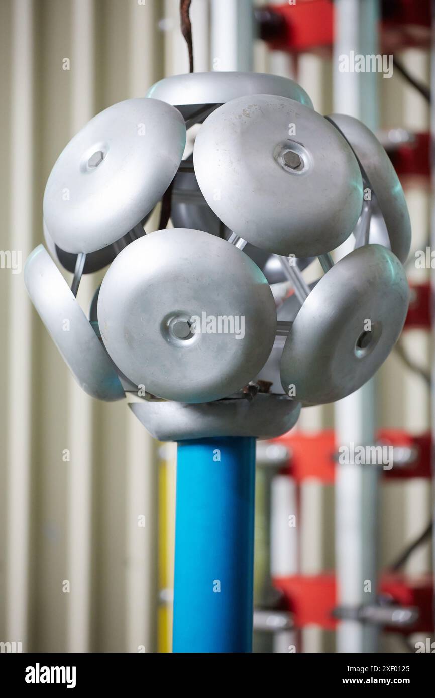 Laboratoire électrique haute tension. Certification des équipements électriques. Services technologiques à l'industrie. TECNALIA recherche & innovation, BIZKAIA, Banque D'Images