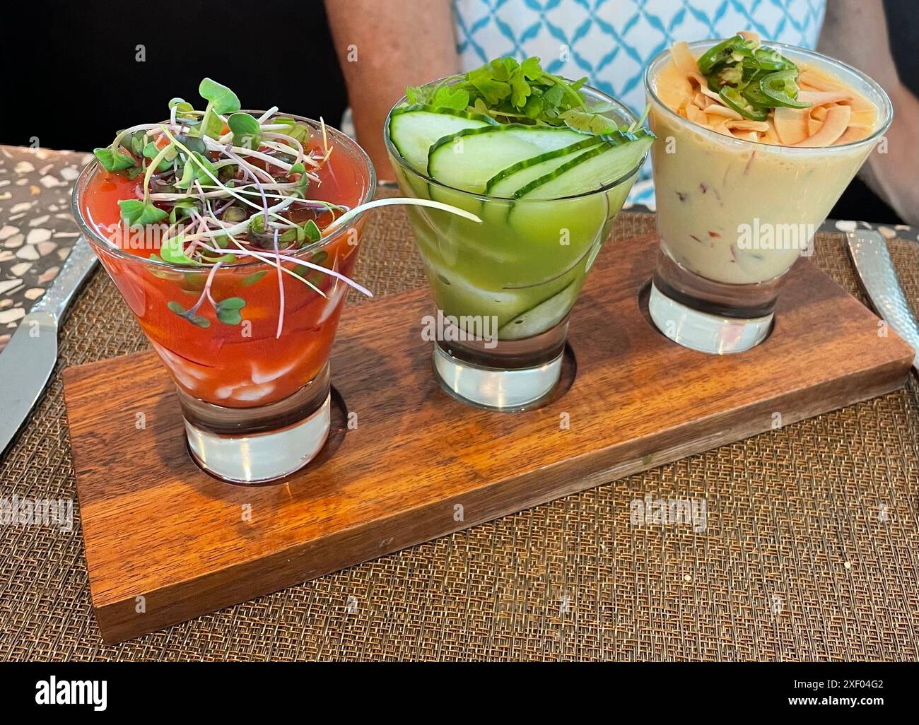 Alimentation et boissons aux États-Unis et au Canada Banque D'Images