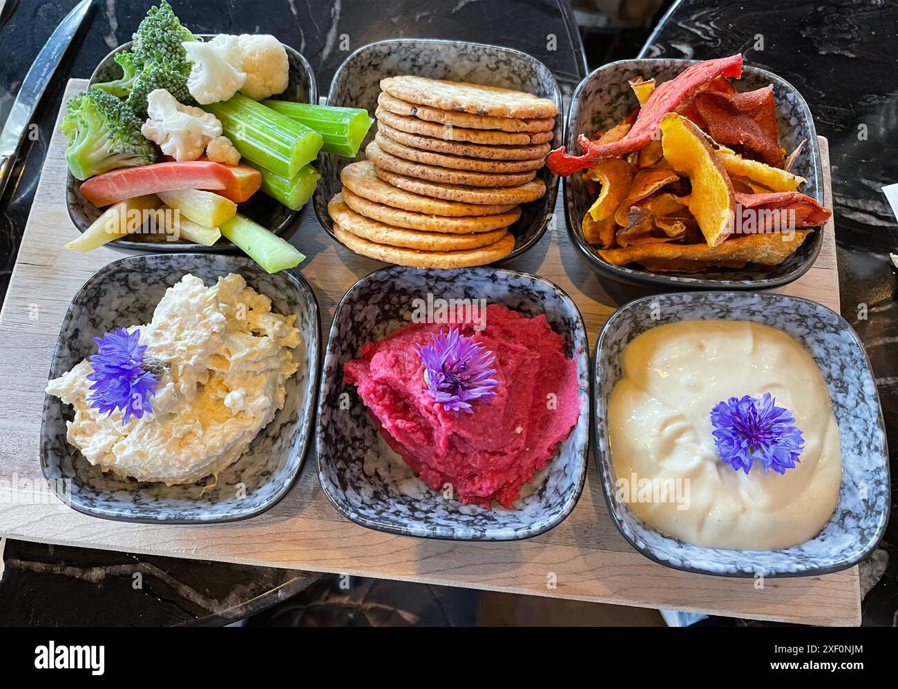 Alimentation et boissons aux États-Unis et au Canada Banque D'Images