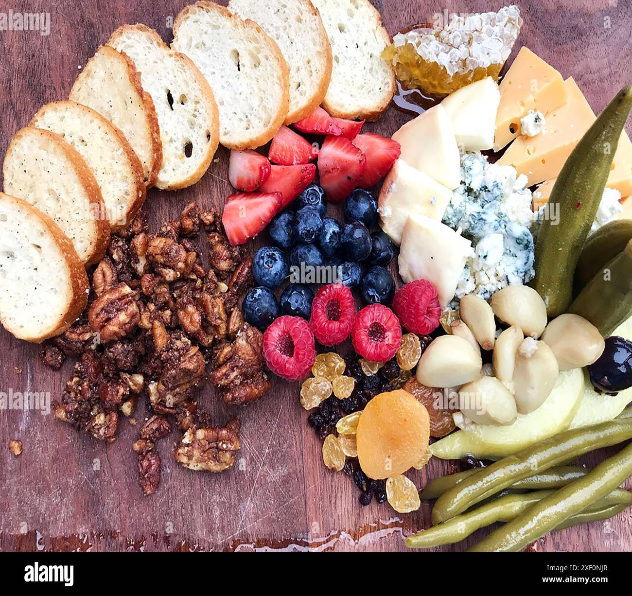 Alimentation et boissons aux États-Unis et au Canada Banque D'Images