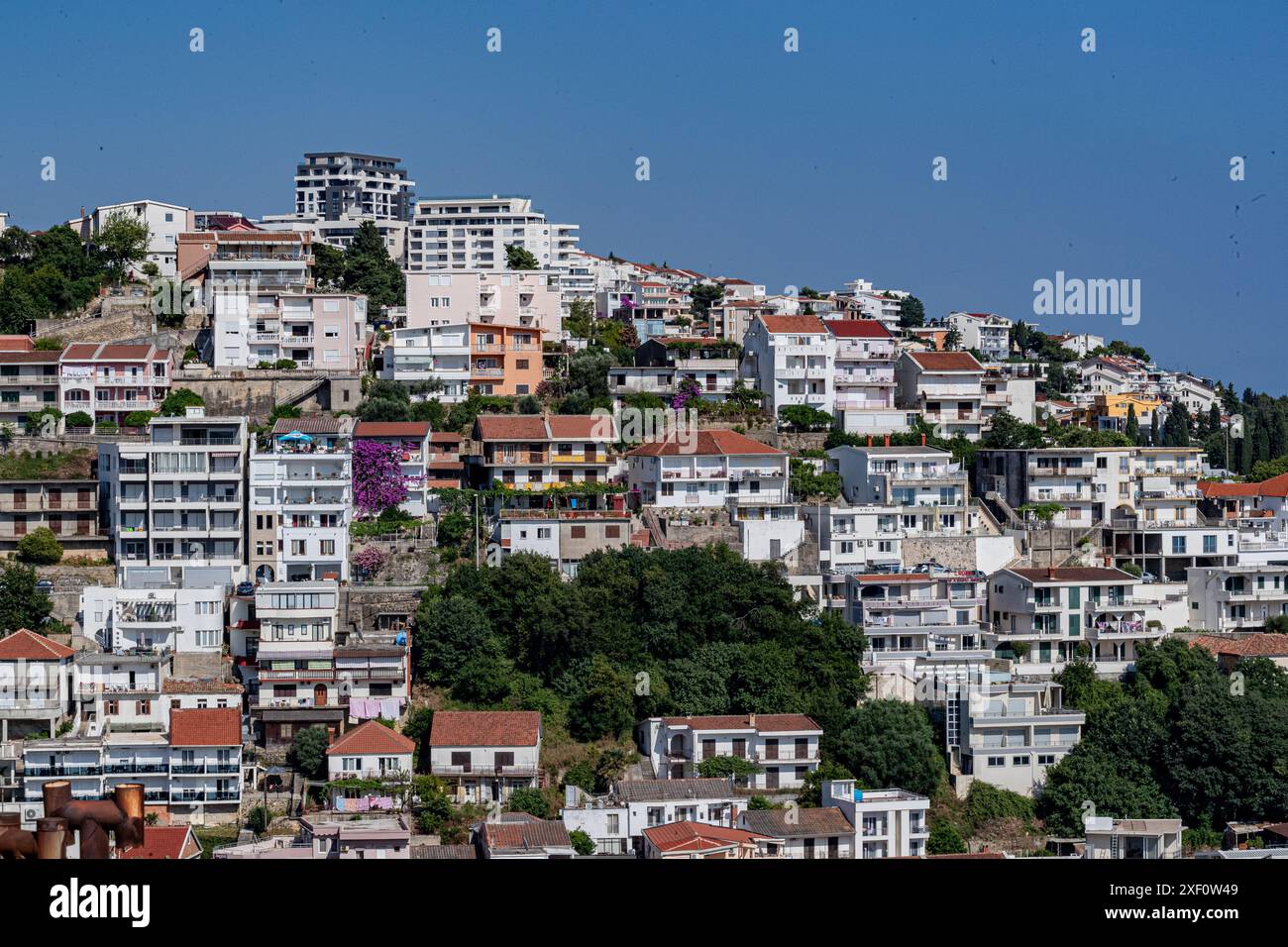 Ulcinj, Monténégro. 29 juin 2024. Il s'agit d'une vue de la vieille ville d'Ulcinj au Monténégro, prise le samedi 29 juin 2024. (VX photo/ Vudi Xhymshiti) crédit : VX Pictures/Alamy Live News Banque D'Images