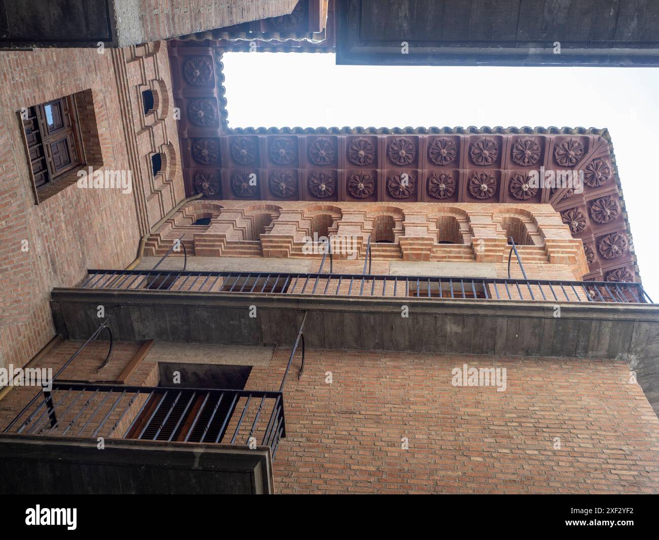 ville de barbastro situé dans la province de huesca. capitale du somontano. Vins Somontano. caves à vin Banque D'Images