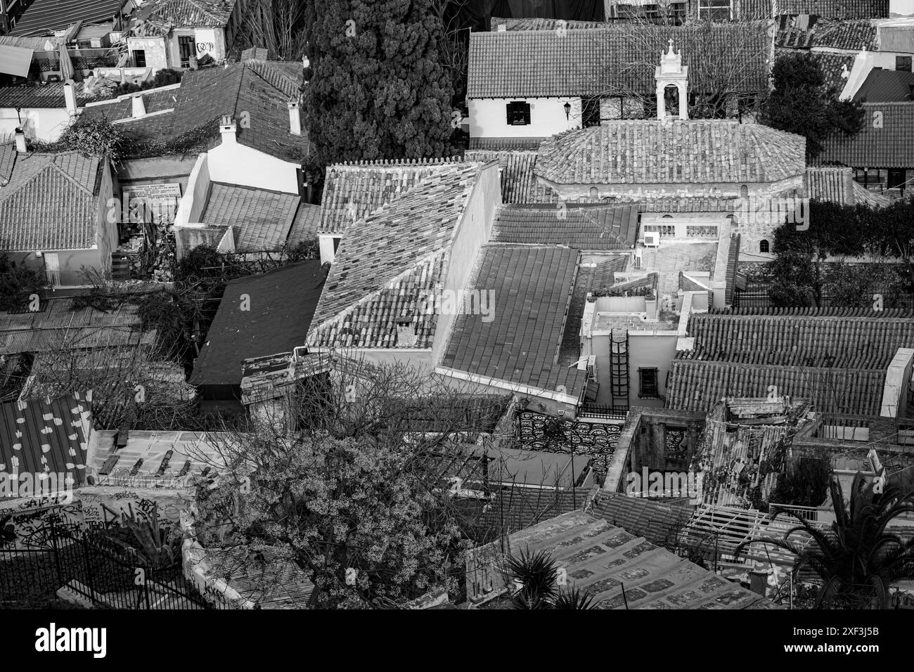 Athènes capitale d'en haut Banque D'Images