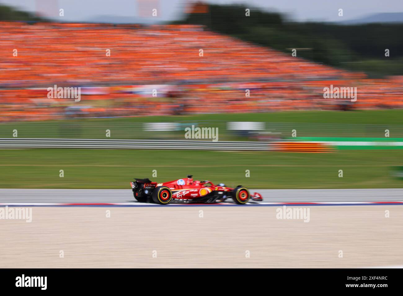 16 Charles Leclerc (Scuderia Ferrari HP, #16), AUT, Oesterreich, formel 1 Weltmeisterschaft, grand Prix d'Autriche, 30.06.2024 Foto : Eibner-Pressefoto/Annika Graf Banque D'Images