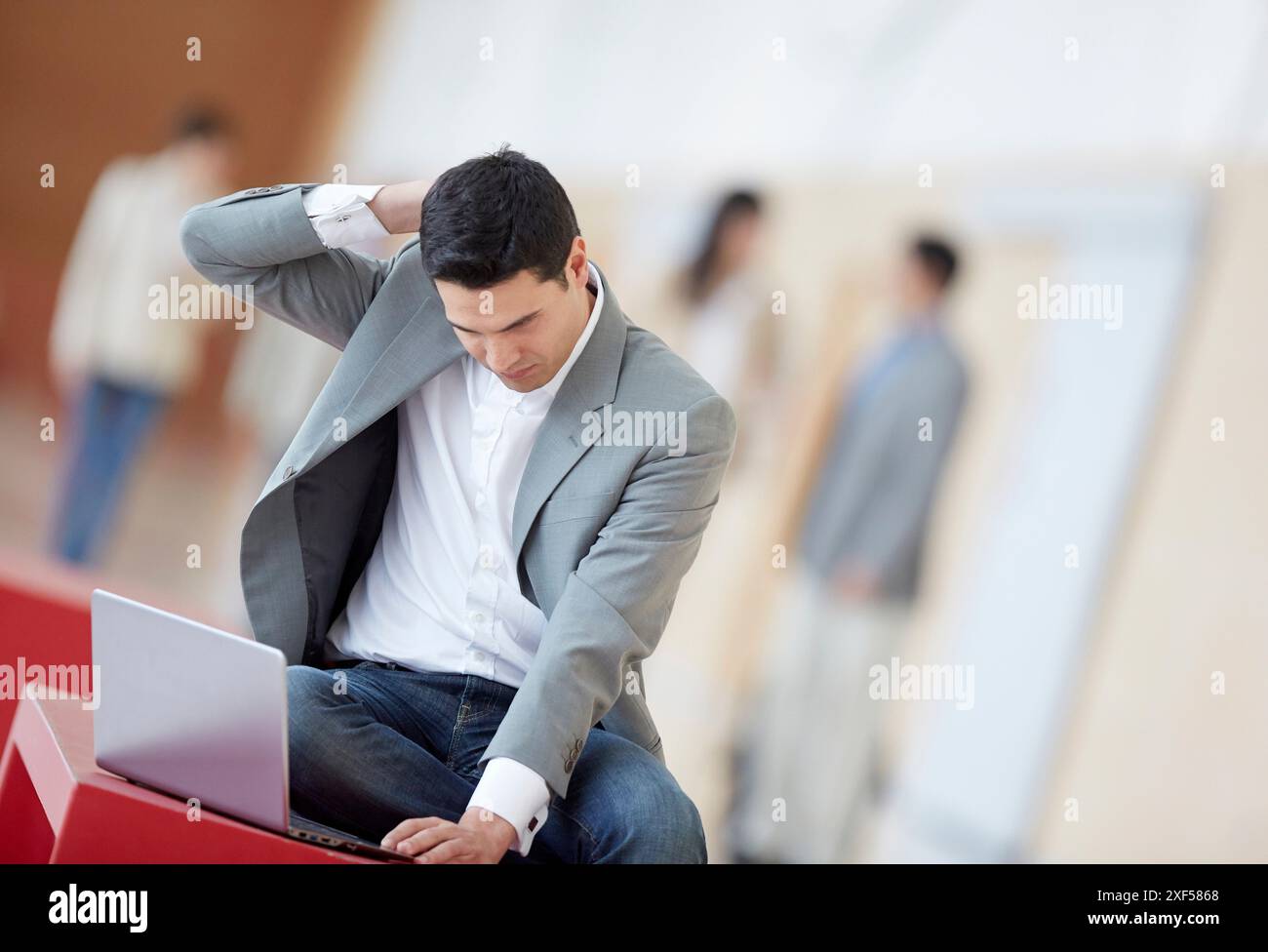 Affaires, Donostia, San Sebastian, Pays Basque, Espagne. Banque D'Images