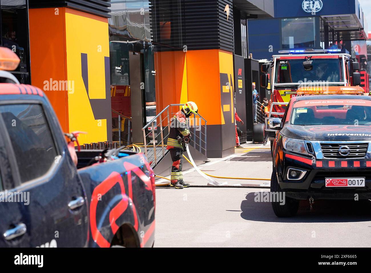 Barcelone, Espagne. 22 juin 2024. 22.06.2024, circuit de Catalunya, Barcelone, formule 1 Aramco Grand Prix d'Espagne 2024, dans la photo crédit : dpa/Alamy Live News Banque D'Images