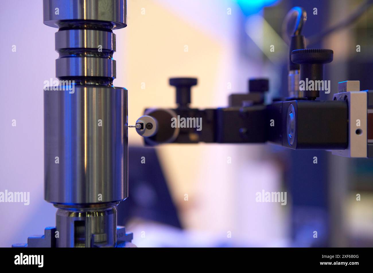 La mesure de haute précision. De Mesure de coordonnées à trois dimensions Banque D'Images