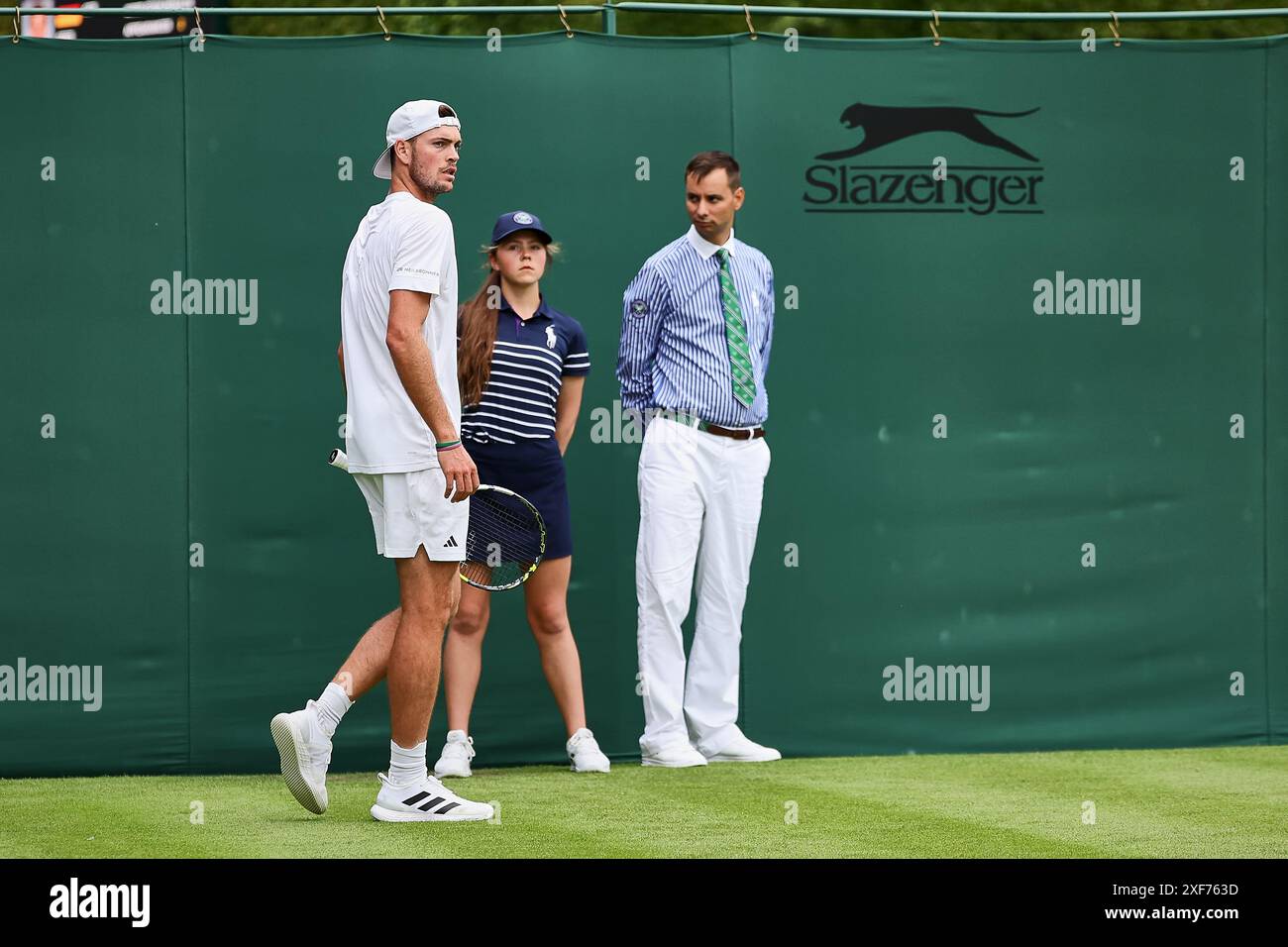 Londres, Londres, Grande-Bretagne. 1er juillet 2024. Maximilian Marterer (GER) lors des Championnats de Wimbledon - Tennis en 2024 (image crédit : © Mathias Schulz/ZUMA Press Wire) USAGE ÉDITORIAL SEULEMENT! Non destiné à UN USAGE commercial ! Crédit : ZUMA Press, Inc/Alamy Live News Banque D'Images